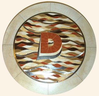 D Logo Medallion - 60 in. (Custom Logos)
