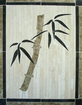 Bamboo Mural 18 x 20