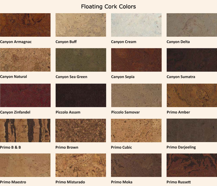 Cork Colors